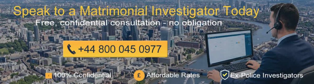 Speak to a Matrimonial Investigator Today