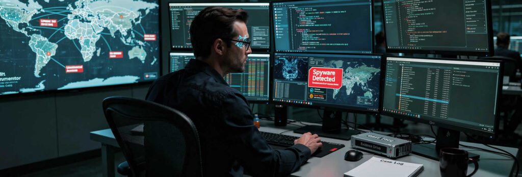 Computer Spyware and Hacking Investigation