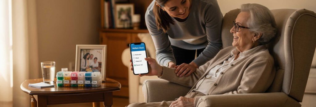 Elderly Relative Welfare Checks