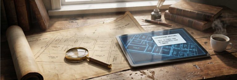 Land owner tracing