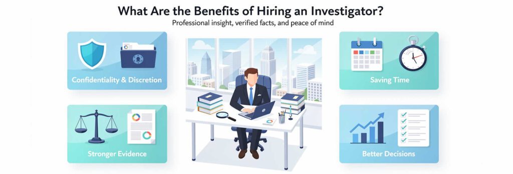 What Are the Benefits of Hiring An Investigator?