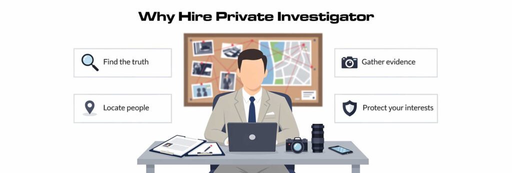 Why hire us? (Private Investigator)
