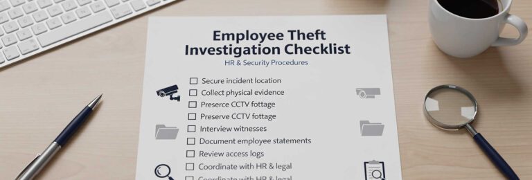 Employee Theft Investigation Checklist