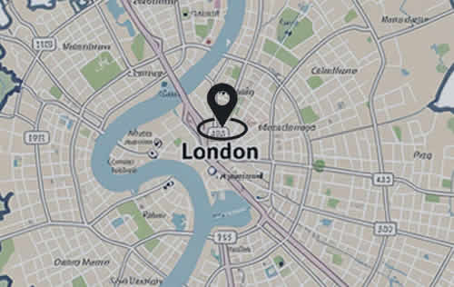 London Map Location